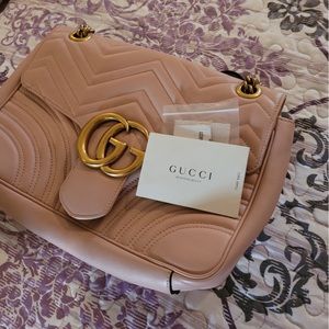 Lightly Used Pink Gucci Marmont Purse